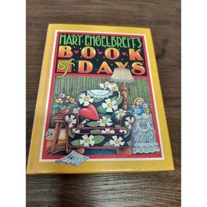 Mary Engelbreit BOOK OF DAYS Hardcover CALENDAR BOOK LOTS of ME ILLUSTRATIONS